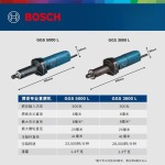 Прямая шлифовальная машина Bosch GGS 5000 L - фото 8