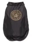 Плащ для питомца с декором Crystal Medusa Versace, черный - фото 2