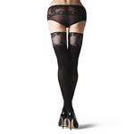 Непрозрачные чулки Feathers до бедра Natori - фото 2