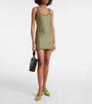 Мини-платье Marino Jacquemus, Multi Black - фото 2