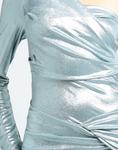 Платье Off, небесно-голубой - фото 4