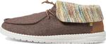 Ботинки Hey Dude Wendy Wooly Twill Fold Boot, коричневый - фото 4