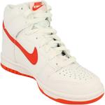Детские кроссовки Nike Dunk High, White Red White 111 - фото 4