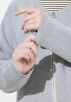 Кардиган Ulla Popken ZIP-UP MILANO, Mottled Grey - фото 4