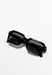 Солнцезащитные очки Massimo Dutti RECTANGULAR , Black - фото 3
