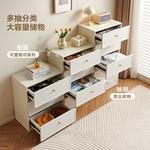 Quanu Комод для прихожей в современном минималистичном стиле, цвет Mousse White, 4 ящика - фото 5