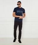 Футболка мужская Guess Jeans с короткими рукавами, синий - фото 2