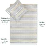 Постельные принадлежности 135x200 см, бежевый - фото 3