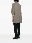 Футболка оверсайз Rick Owens, серый - фото 4