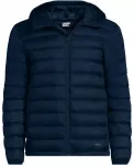 Мужская куртка с капюшоном Wanderweight Packable Down Lands' End, синий - фото 4
