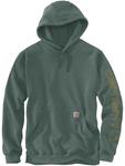 Толстовка CARHARTT Pullover, зеленый - фото