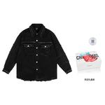 Джинсовая куртка унисекс Xinyinsu, желтый - фото