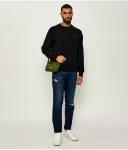 Свитер Regular fit Calvin Klein Jeans, черный - фото 2