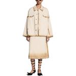 Джинсовое платье женское белое Dior - фото 3