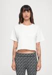 Футболка MICHAEL Michael Kors CROP TEE, White - фото