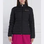 Пуховик стандартного кроя Ea7, черный - фото