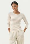 Топ Part Two EMEL, French Oak And White Stripe/Beige - фото