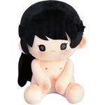 Плюшевая кукла Cotton Dolls сидячая, высота 40см HEDIE - фото 6