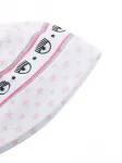 Шапка бини с принтом Chiara Ferragni Kids, белый - фото 2