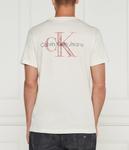 Футболка Calvin Klein Jeans с логотипом на спине, экрю - фото 4