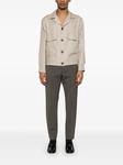 Льняная куртка-рубашка Tagliatore, нейтральный - фото 2