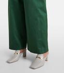 Кожаные мюли Tod'S, серый - фото 4