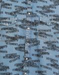 Джинсовая рубашка Vetements, синий - фото 4
