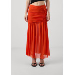 Юбка макси MESSI LONG SKIRT Gestuz, красный - фото