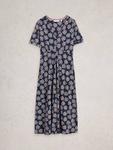 Платье Megan Abstract Floral из джерси White Stuff, Navy - фото 5