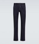 Прямые джинсы Prada, синий - фото