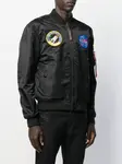 Куртка-бомбер NASA Alpha Industries, черный - фото 3