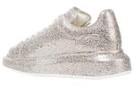 Кроссовки oversized sneaker glitter 'silver' Alexander Mcqueen, серебряный - фото 3