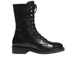 Ботинки Chanel Combat Boot Black, черный - фото