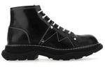 Кроссовки tread lace-up boots 'black' Alexander Mcqueen, черный - фото 2