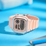 Disney Часы Mickey Series Electronic Movement Plastic Strap Watch Unisex Black Dial - фото 6