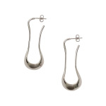 Серьги Lemaire Short Drop Earrings, серебряный - фото