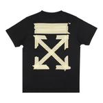 Футболка Off-White Tape Arrows 'Black/Beige', черный - фото 3