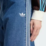 Джинсовые брюки Adidas Adicolor Firebird, цвет Blue - фото 6