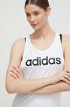 Хлопковая майка Essentials Adidas, белый - фото 4