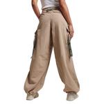 Брюки Superdry Vintage Baggy Parachute cargo, бежевый - фото 2