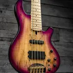 Lakland Skyline 55-02 Deluxe Spalt - Violet Burst, гриф из клена - фото 2