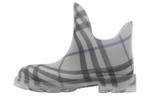 Ботильоны Burberry Marsh Checked, серый - фото