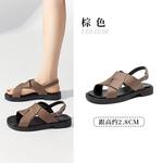 Сандалии женские Dusto, коричневый - фото 4