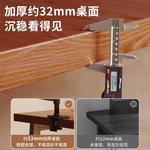 Компьютерный стол Naijia 140x60 см теплый белый с креслом - фото 2