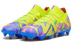 Puma Future Ultimate Футбольная обувь Мужчины, Washed Yellow Blue - фото 3