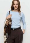 Джемпер Mango Jumper, Sky Blue/Light Blue - фото