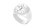LOUIS VUITTON Кольцо Unisex Silver - фото 4