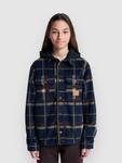 Куртка Element Polar Hooded Overshirt Kids Jacke, java check - фото