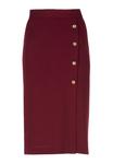 Юбка Luisa Spagnoli Pencil skirt, Bordeaux - фото 5