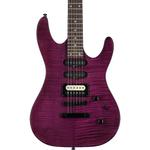 Электрогитара Kramer Striker Figured HSS Electric Guitar, Laurel Fingerboard, Transparent Purple - фото